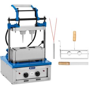 Våffeljärn för glasstrutar - 100–120 våfflor/timme - 74 x 124 mm - Royal Catering