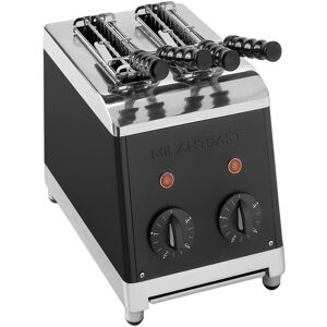 Milantoast - Classic Sandwich Toaster - Black - Black - Svart - Brödrostar