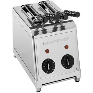 Milantoast - Classic Sandwich Toaster - Inox - Inox - Silver - Brödrostar