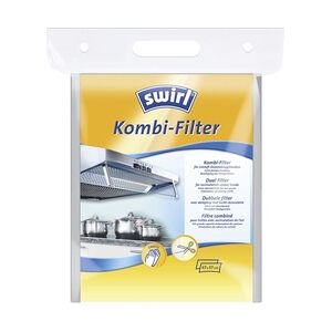 Swirl Kombi-Dunstfilter Fettfilter für Dunstabzugshauben 2-Filter-System