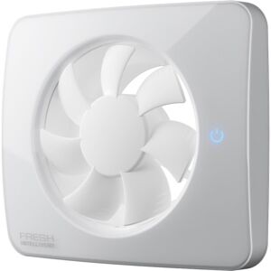 Fresh Intellivent Sky Ventilator Med Appstyring, Ø100-125 Mm, Hvid