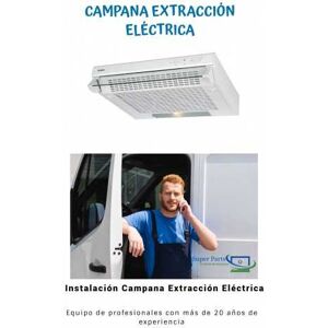 SuperParts Instalación Campana Extracción Eléctrica Cocina