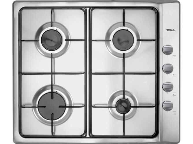 TEKA Placa de Gas TEKA E/60.3 4G AL (Gas Natural - 60 cm - Inox)