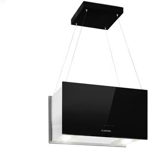 KLARSTEIN Kronleuchter l Hotte îlot aspirante 60cm 590 m³/h led classe a - noir - Noir - Publicité