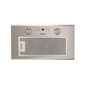 Glem GHF545IX - Hotte - groupe filtrant - Niche - largeur : 47.7 cm - profondeur : 26.2 cm - evacuation & recyclage - inox - Publicité