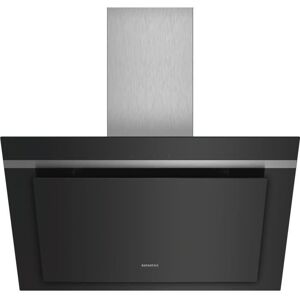 Siemens iQ300 LC87KHM60 - Hotte décorative verre inox/noir - Publicité