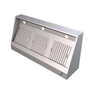 CombiSteel Hotte murale 1000 x 950 x 400 Avec robinet de vidange