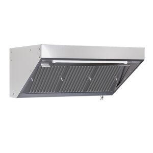 Dynasteel Hotte Snack Profondeur 900 avec Led et Sans Moteur - Longueur 1600