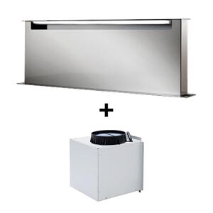 AIRONE hotte de plaque de cuisson downdraft ELEKTRA 120 cm INOX avec moteur AMD