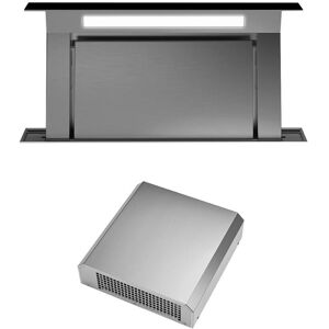 FALMEC hotte plan de travail aspirante DOWNDRAFT avec moteur externe 1000 m3/h NOIR 120 cm