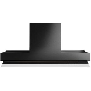 FALMEC hotte encastrable built-in VIRGOLA NO-DROP TOUCH pour le plan à induction (Noir 60 cm - acier et verre)