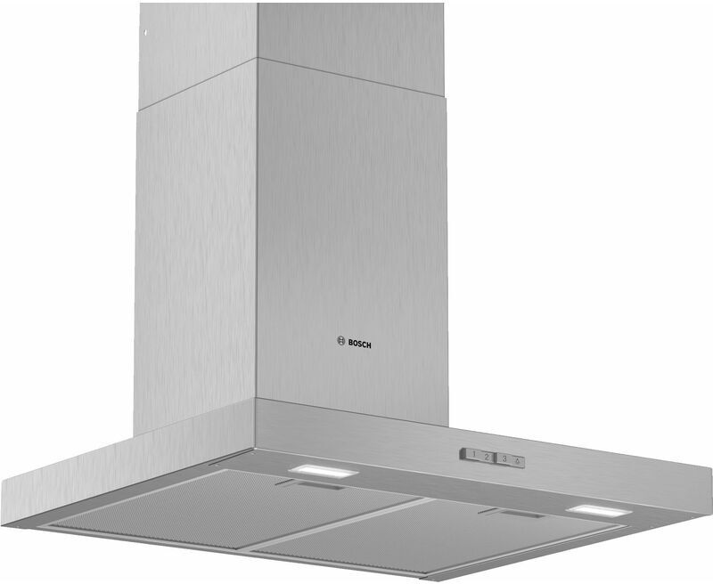 BOSCH hotte décorative murale 60cm 63db 340m3/h inox - dwb64bc50 - bosch