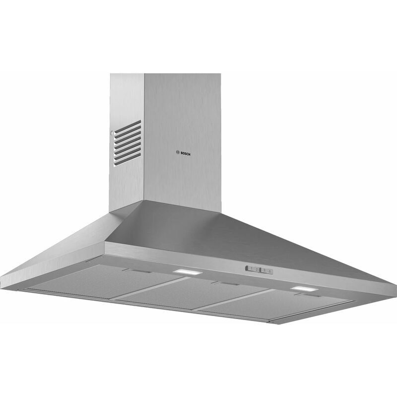 BOSCH hotte décorative murale 90cm 360m3/h inox - dwp94bc50 - bosch