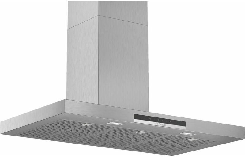 BOSCH hotte décorative murale 90cm 710m3/h inox - dwb97im50 - bosch