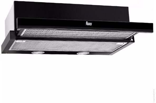 Bricoomarket - Hotte standard Teka CNL6415PLUS BK 60 cm 385 m3/h 64 dB 119W