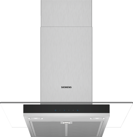 Siemens iQ300 LC67GHM50B 60cm Glass Design Chimney Hood