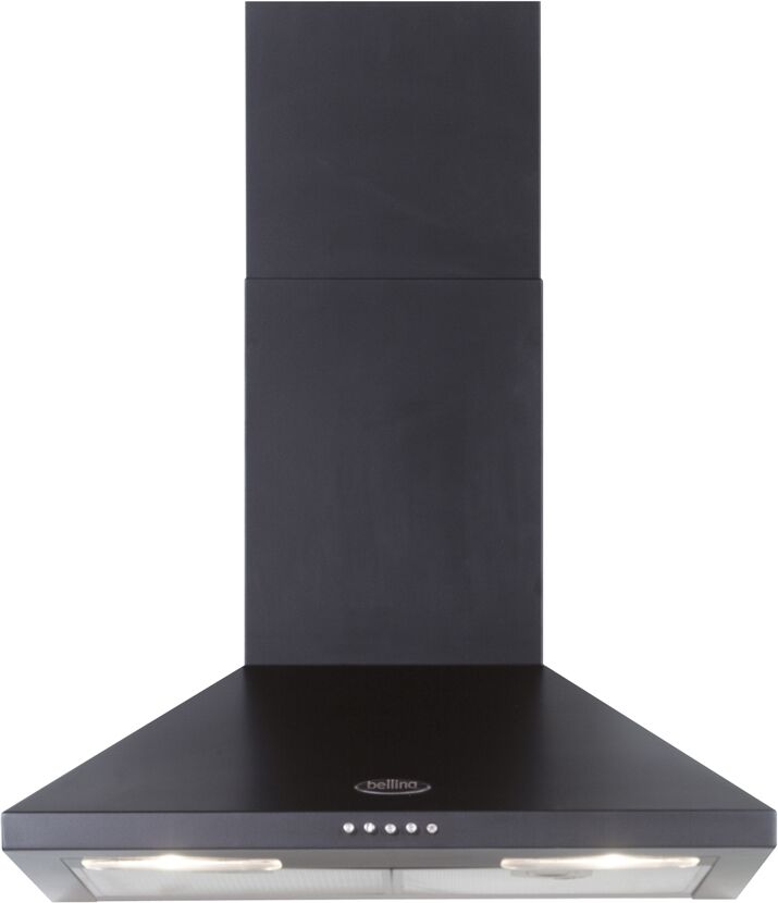 Belling CHIM600RBLK 60cm Chimney Hood-Black