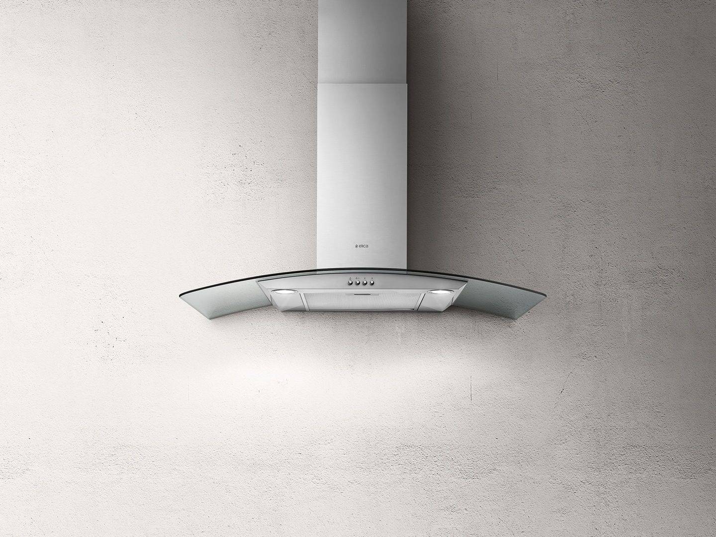 Elica CIRCUS 90 Circus 90cm Glass Chimney Cooker Hood