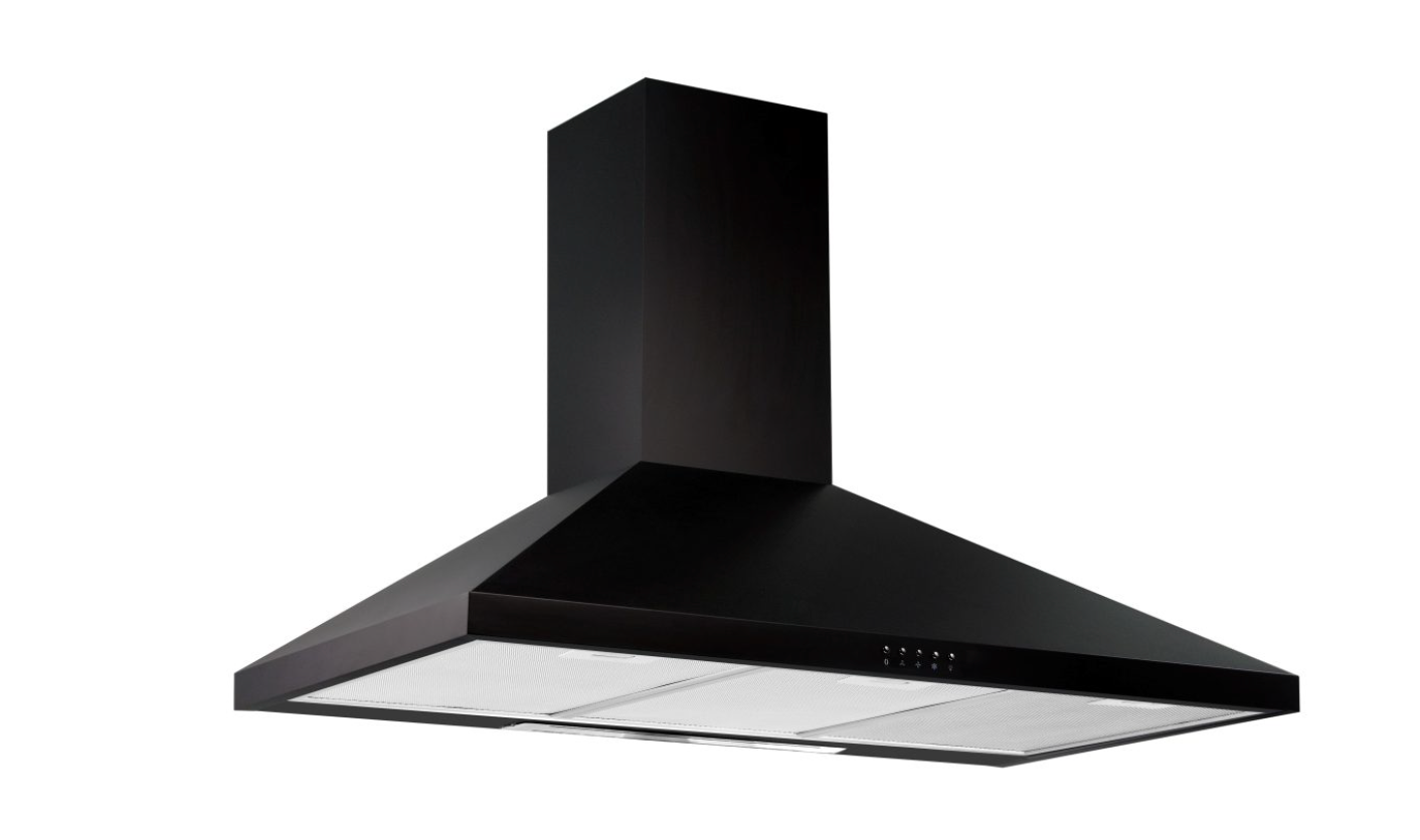 Xtreme UT06-90B 90cm Extractor Chimney Hood - Black