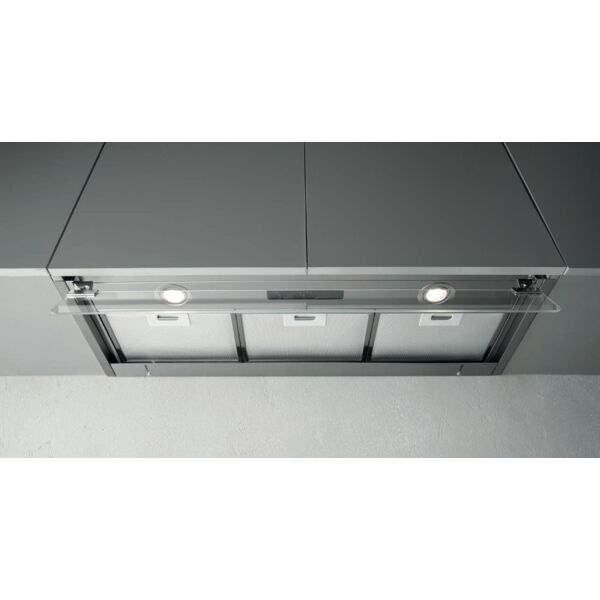 silverline 3129.6.733.09 cappa cucina aspirante da incasso sottopensile larghezza 60 cm colore inox - 3129.6.733.09