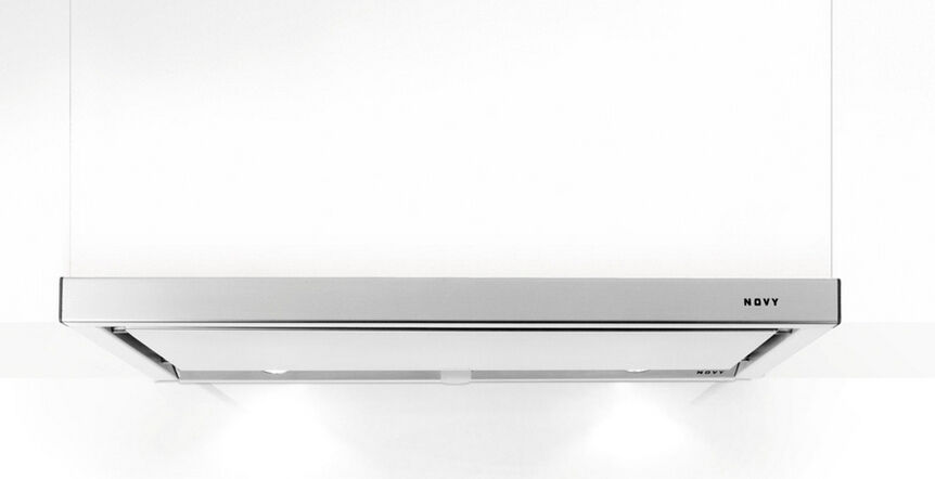 Novy 661 uitschuifkap met geluiddemper 60 cm inox