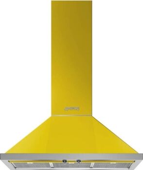 SMEG Exaustor Portofino KPF9YW (630 m3/h - 89.6 cm - Amarelo)