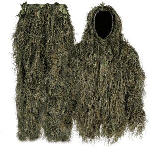 Annan Tillverkare Full Mundur Hybrid Ghillie Suit - Woodland (Storlek: Large/XL)