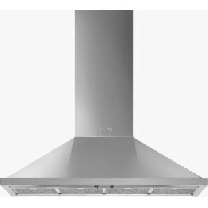 Smeg Portofino KPF12 120cm Chimney Cooker Hood - Stainless Steel - Unisex