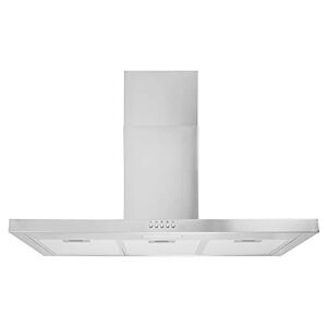 Cookology TSH901SS A+ Energy Rated 90cm Chimney Cooker Hood Extractor Fan, 3 Speed 315m3/hour, LED Lights, Wall Mount Range Hoods - in Stainless Steel