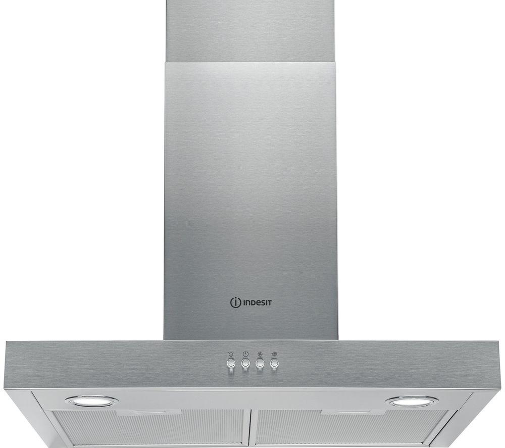 INDESIT IHBS 6.5 LM X Chimney Cooker Hood - Stainless Steel, Stainless Steel