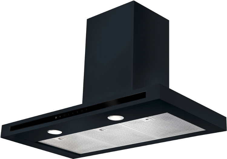 Rangemaster HLTHDS110BL Hi Lite Flat Black 110cm Chimney Hood