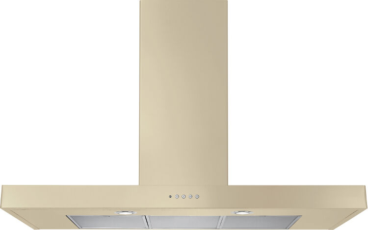 Rangemaster UNBHDS100CR Flat Cream 100cm Chimney Hood