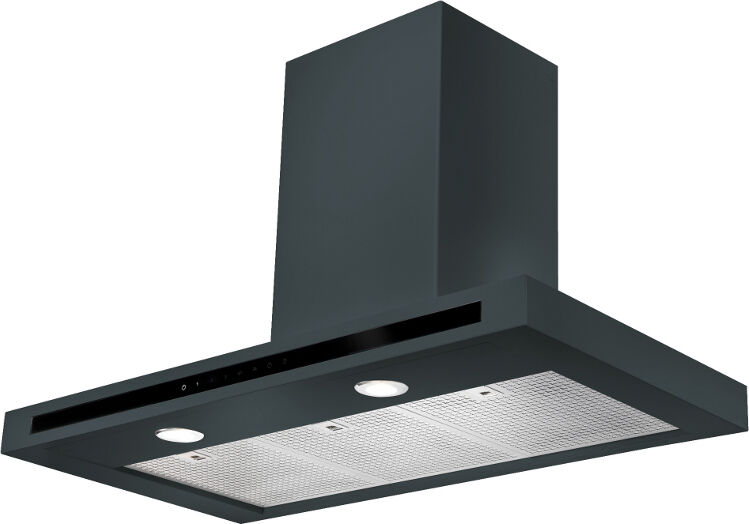 Rangemaster HLTHDS100SL Hi Lite Flat Slate Grey 100cm Chimney Hood