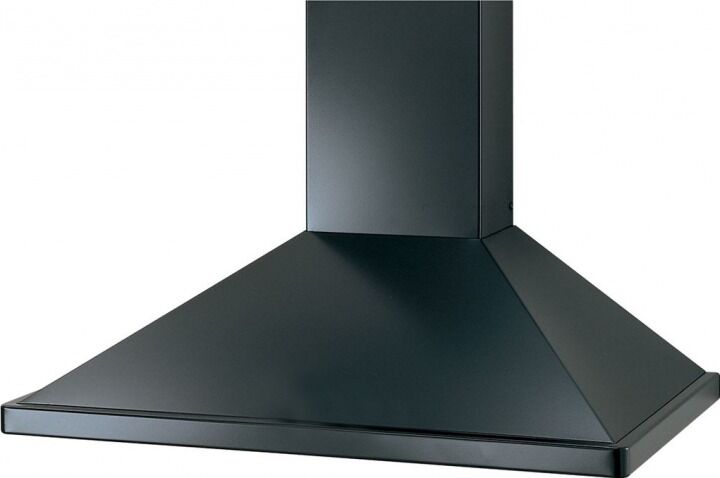 Rangemaster UNBHDC110BL Universal Black 110cm Chimney Hood