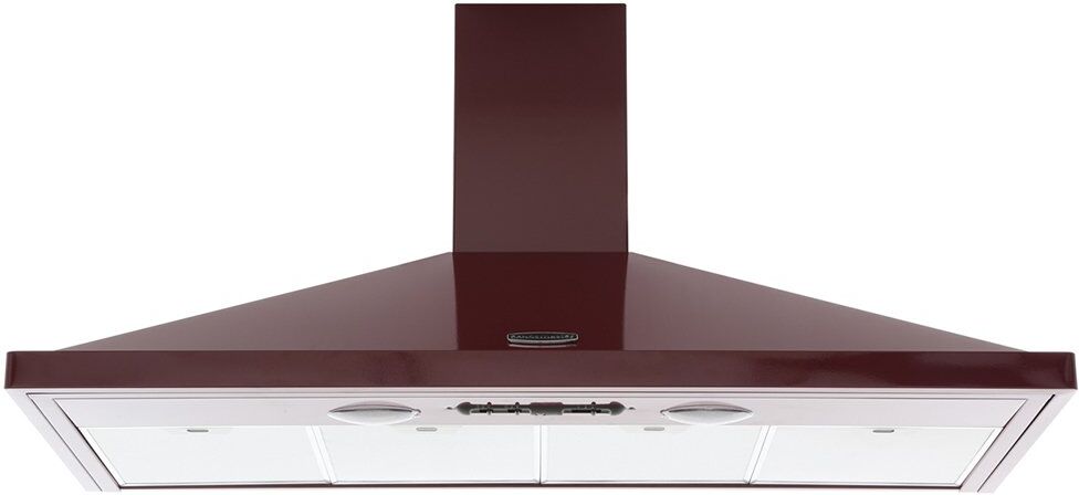 Rangemaster LEIHDC110CY/C Cranberry 110cm Chimney Hood - Red