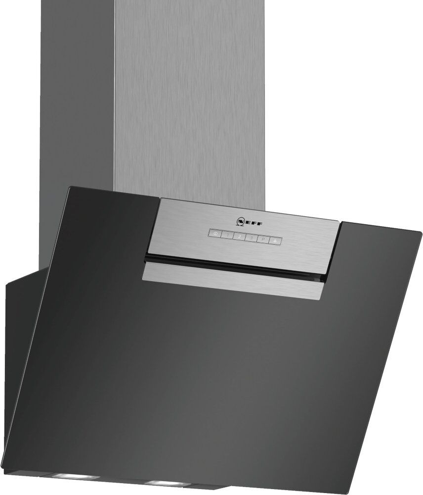 Neff N30 D65IEE1S0B 60cm Chimney Hood - Black