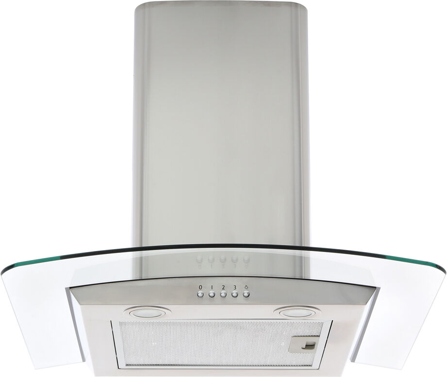 CDA ECP62SS 60cm Chimney Hood - Stainless Steel