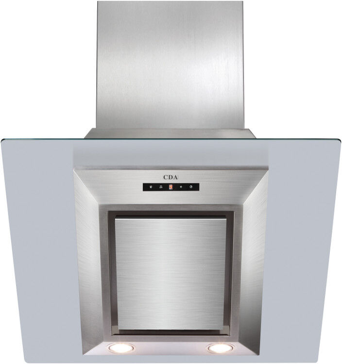 CDA EVG6SS 60cm Chimney Hood - Stainless Steel