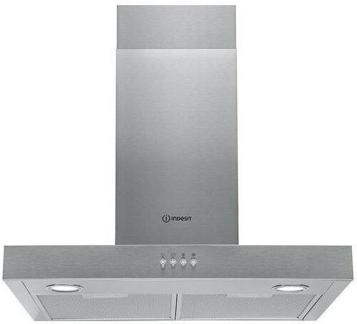 Indesit IHBS 6.5 LM X 60cm Chimney Hood - Stainless Steel