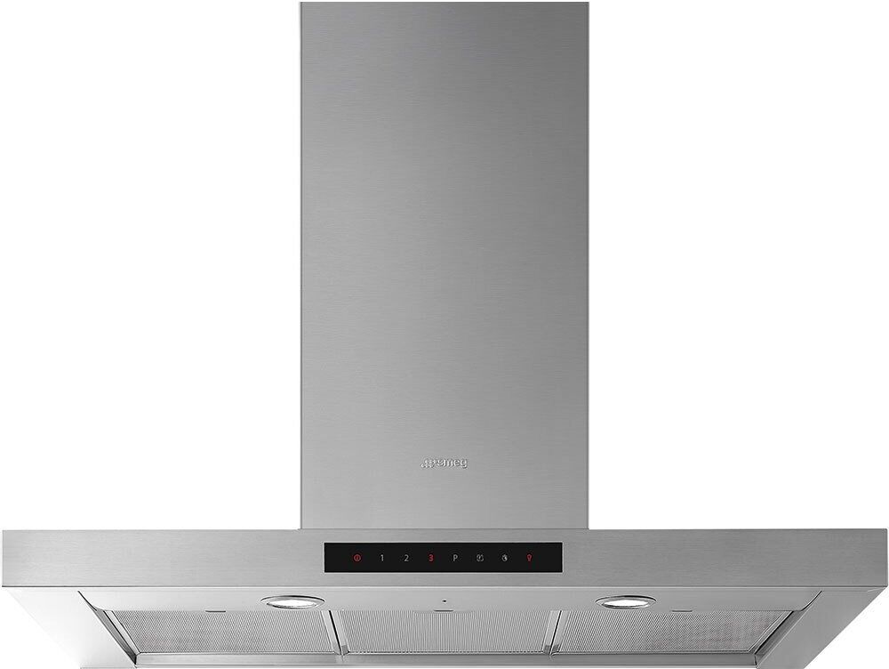 Smeg KICT90BL 90cm Chimney Hood - Stainless Steel