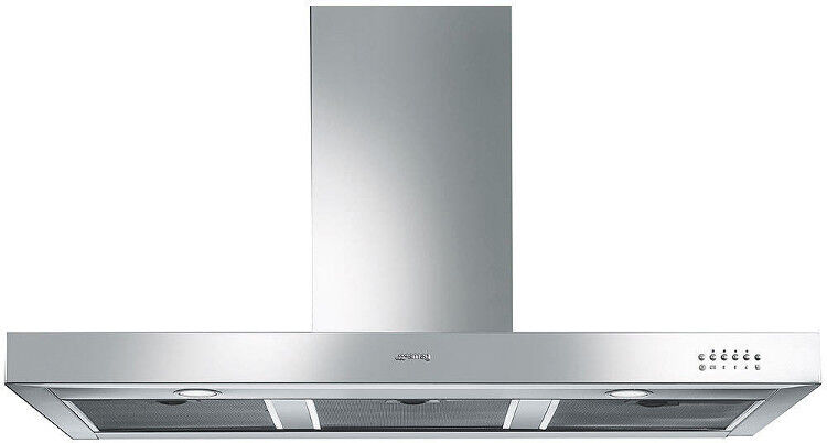 Smeg Symphony KS110XE 110cm Chimney Hood - Stainless Steel