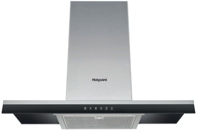 Hotpoint PHBG9.8LTSIX 90cm Chimney Hood - Stainless Steel