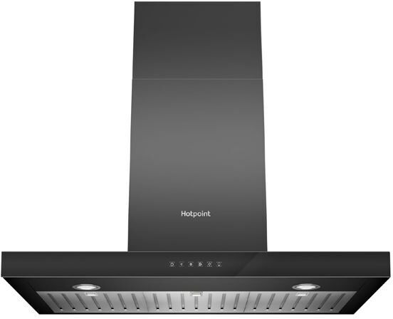 Hotpoint PHBS9.8CLTDK 90cm Chimney Hood - Black