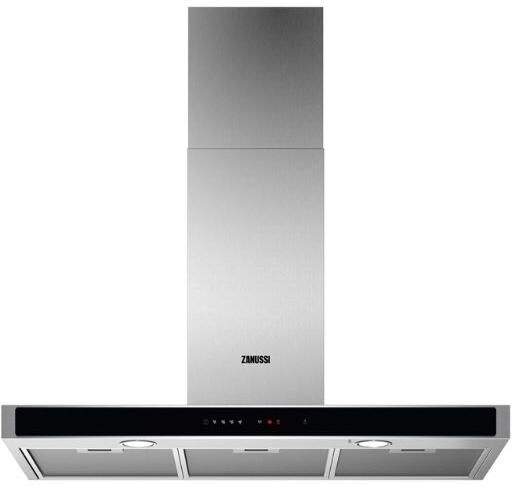 Zanussi ZFT919Y 90cm Chimney Hood - Stainless Steel