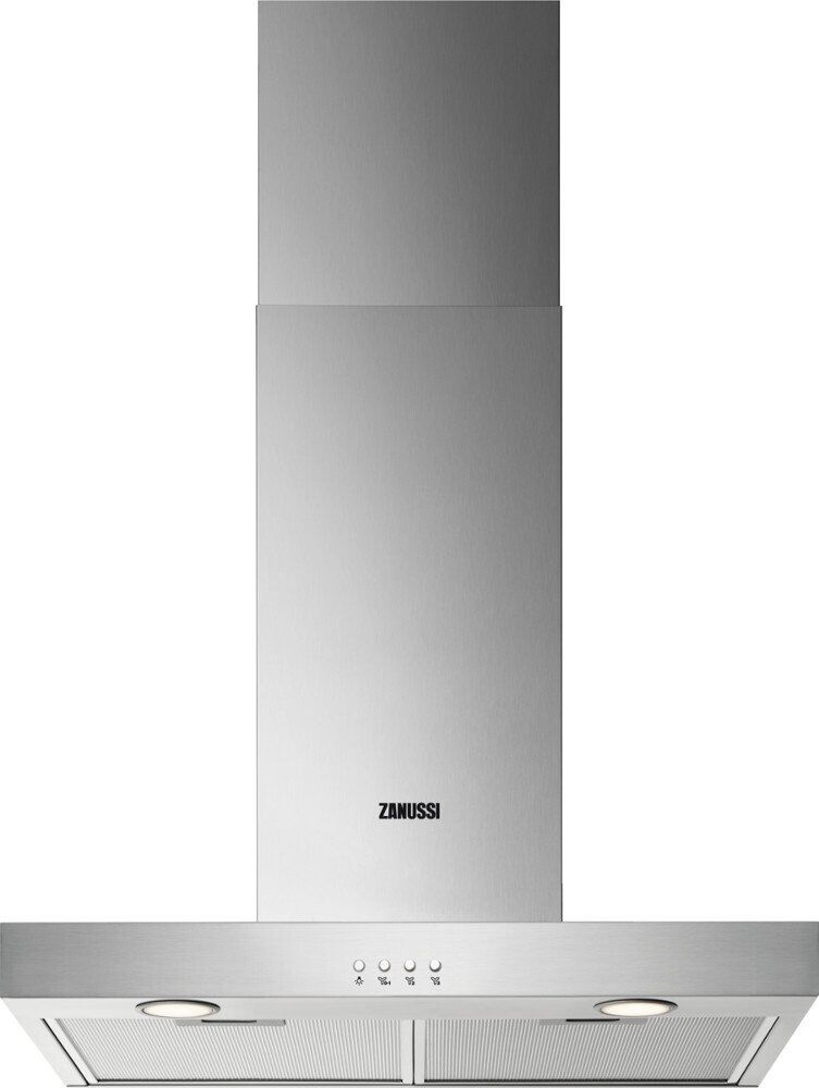 Zanussi ZHB62670XA 60cm Chimney Hood - Stainless Steel