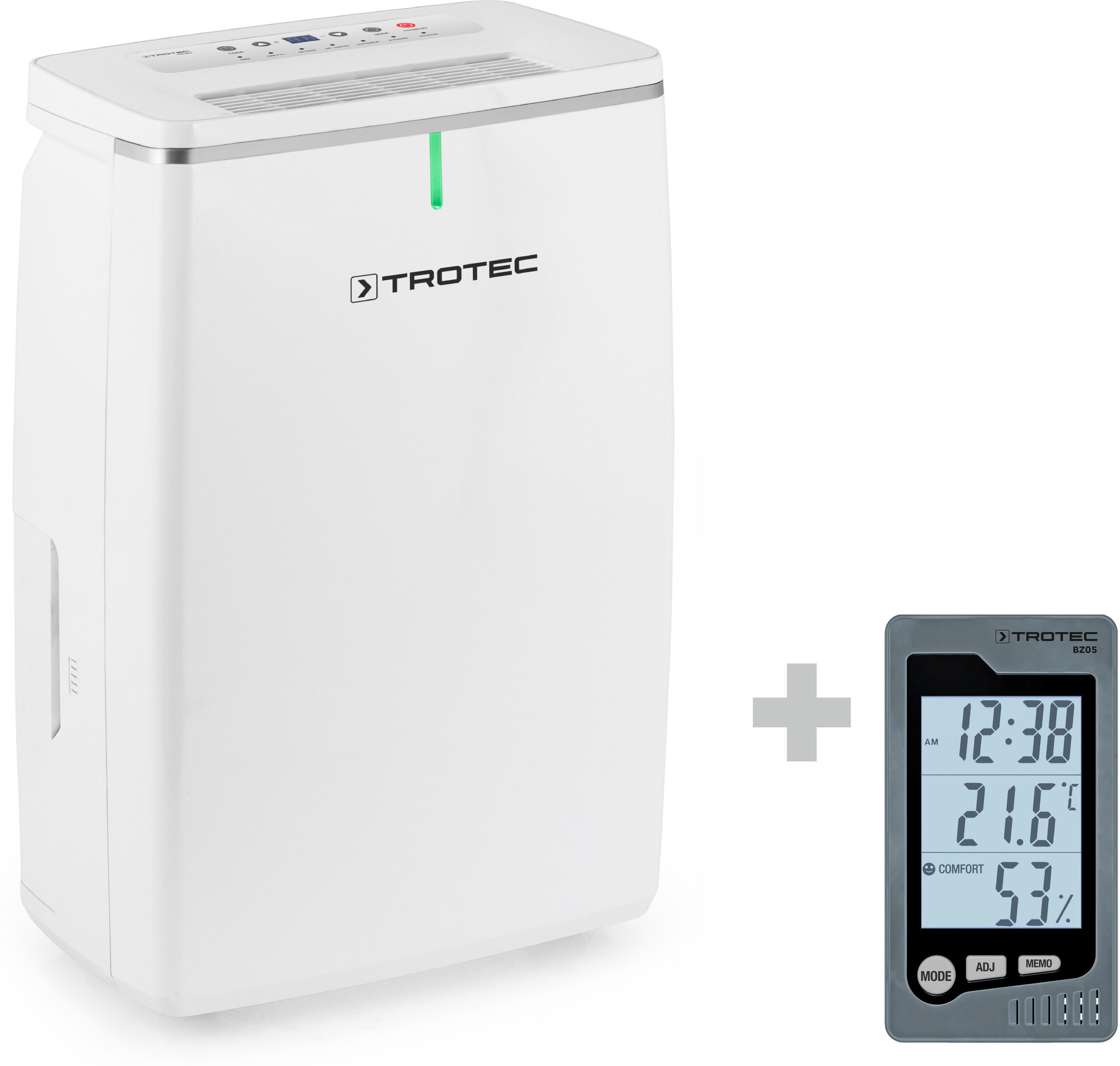 Trotec Déshumidificateur TTK 72 E + Thermo-hygromètre BZ05