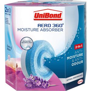 Unibond Aero 360 Passive Dehumidifier Lavender Refills Pack of 2