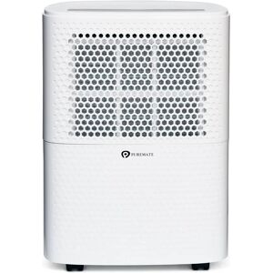 PureMate 12 Litre Dehumidifier with Air Purifier and Continuous Drainage Hose 44.0 H x 30.0 W x 22.0 D cm