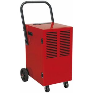 Loops - 50 Litre Industrial Dehumidifier - Auto Defrost Function - Carbon Air Filter