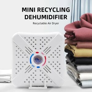 Lifeone Portable Air Dryer Reusable Moisture Absorbent Dehumidifier Mold Prevention Humidity Dehumidifier for Wardrobe Bedroom